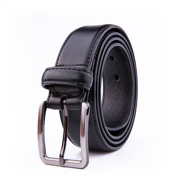 Adjustable Black Dress Genuine Leather Belt for Men - Alfa Industry Co ...