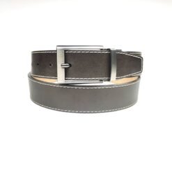 Alternative view of Reversible Buckle Double Sided Waist Belt PU Leather Belt for Men