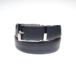 Alternative view of Casual PU Leather Belt for Man with Automatic Reversible Buckle