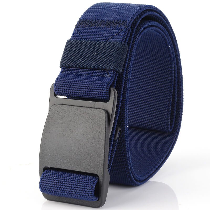 High Elastic Outdoor Mens Military Tactical Belts with Plastic Buckle - Image 4