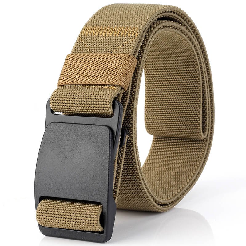 High Elastic Outdoor Mens Military Tactical Belts with Plastic Buckle - Image 5