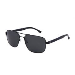 Stainless Steel Polarized Sunglasses with Double Bridge Mens Classic Aviator 100% UV Protection