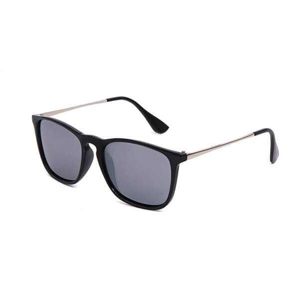 Unisex Plastic Frame Metal Leg Aviators Sunglasses with 100% UV Protection Polarized Lens - Image 3