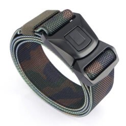 Plastic Easy Unlock Buckle for Outdoor Nylon Webbing Army Tactical Camo Belt