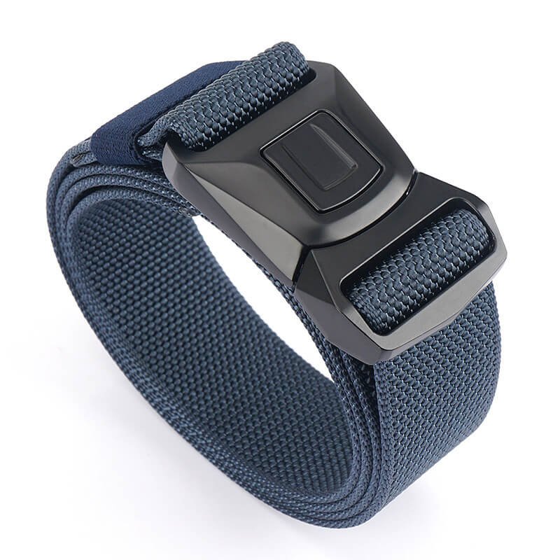 Men's Tactical Belts Quick Release Metal Buckle Military Webbing Nylon Belts - Image 3