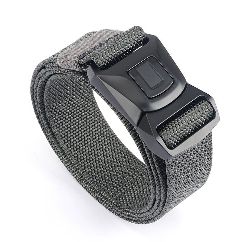 Men's Tactical Belts Quick Release Metal Buckle Military Webbing Nylon Belts - Image 5