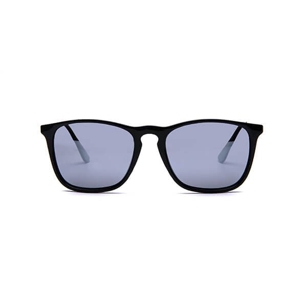 Unisex Plastic Frame Metal Leg Aviators Sunglasses with 100% UV Protection Polarized Lens - Image 7