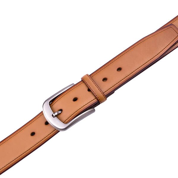 Wide Retro Casual Vintage Mens Genuine Leather Belt - Image 5