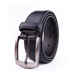 Wide Black Dress Full Grain Mens Leather Belt
