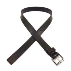 Boys Black Leather Fashion Belt