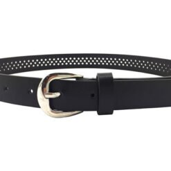 Alternative view of Boys Black Leather Fashion Belt