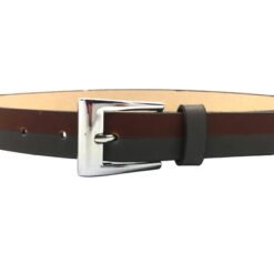 Alternative view of Boys Grey And Brown Leather Fashion Belt