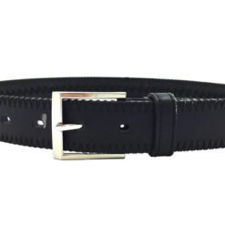 Alternative view of Boys Black Pu Designer Belt