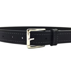 Alternative view of Boys Brown Burgundy Pu Fashion Belt With Gold Buckle