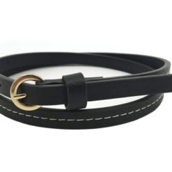 Womens Best Black Leather Fashion Belt
