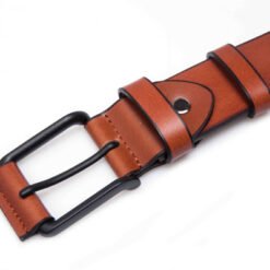 Alternative view of Mens New And Fashion Brown Leather With Buckle