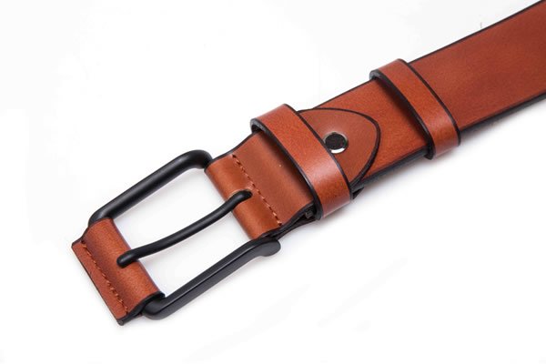 Mens New And Fashion Brown Leather With Buckle - Image 2
