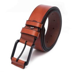 Mens New And Fashion Brown Leather With Buckle
