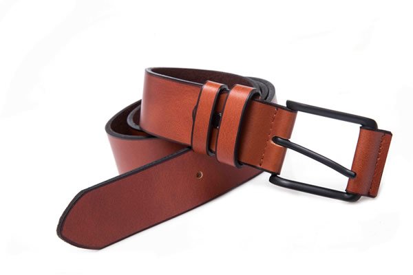 Mens New And Fashion Brown Leather With Buckle - Image 4