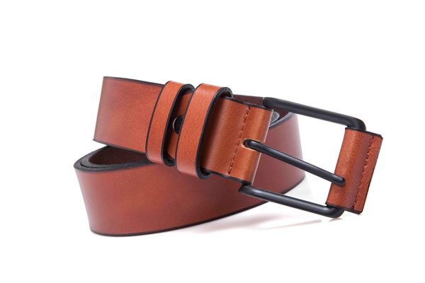 Mens New And Fashion Brown Leather With Buckle - Image 6
