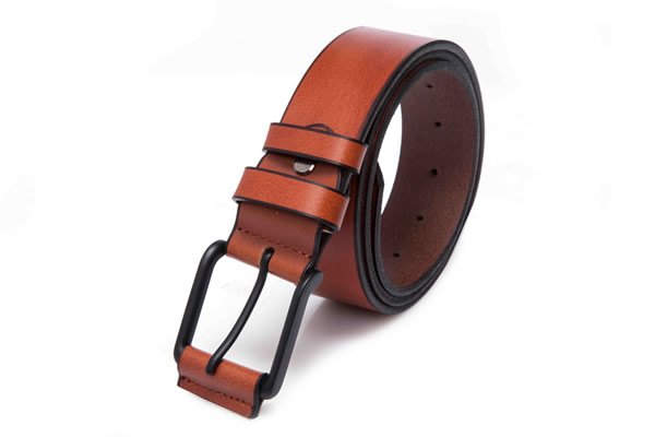 Mens New And Fashion Brown Leather With Buckle