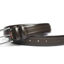 Alternative view of Mens Black Formal Belt With Buckle