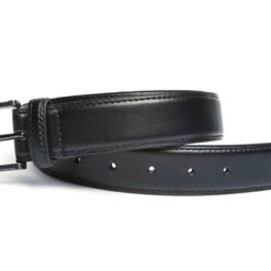 Alternative view of Mens Black Leather Formal Belt