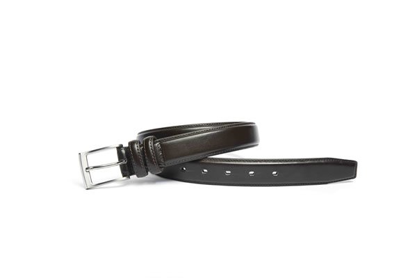 Mens Brown Formal Leather - Image 2