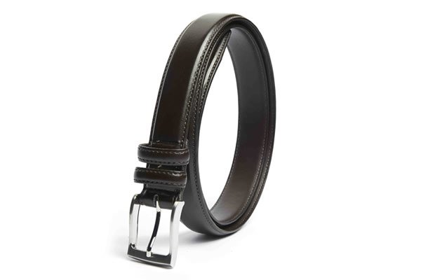 Mens Brown Formal Leather