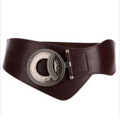 Ladies  Women Slimming  Elastic Waist Belts With Interlocking Buckle