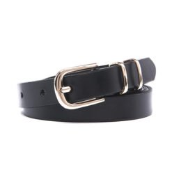 Custom Strap Wrap Genuine Leather Dresses Belts with Pin Buckle for Ladies Women Formal