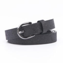 Ladies Women Fashion Leather Belts for Jeans and Dress with Pin Buckle