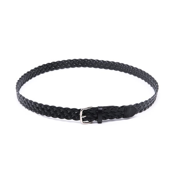 Ladies German Bonded Leather Web Braided Belts Casual Women - Image 4