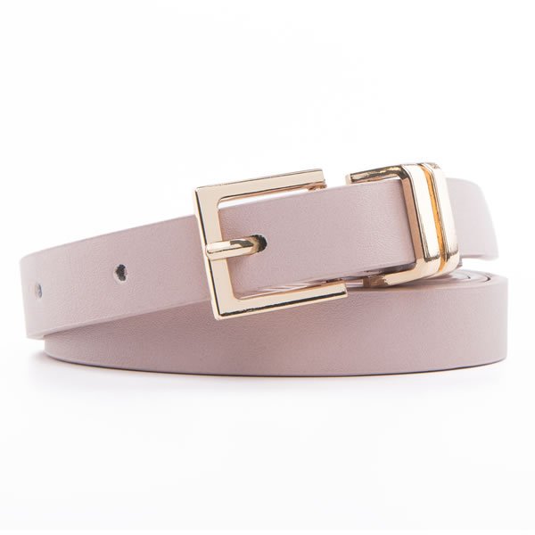 Lady Strap Wrap Fashion Belt with Pin Buckle Plus Two Metal Loops - Image 5