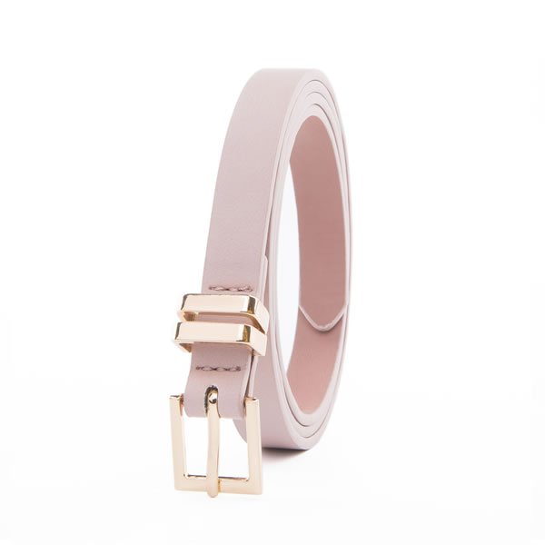 Lady Strap Wrap Fashion Belt with Pin Buckle Plus Two Metal Loops - Image 9