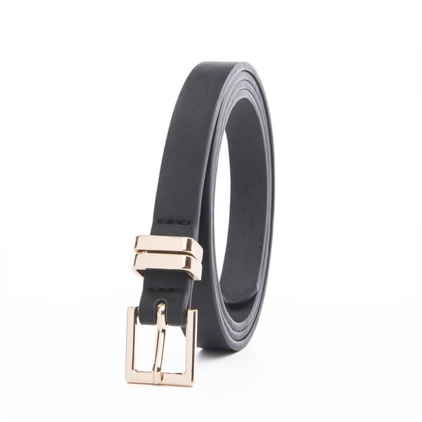 Lady Strap Wrap Fashion Belt with Pin Buckle Plus Two Metal Loops - Image 8