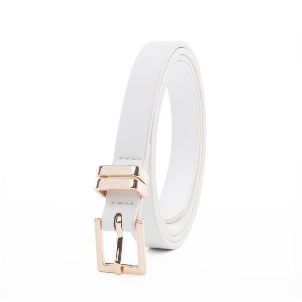 Lady Strap Wrap Fashion Belt with Pin Buckle Plus Two Metal Loops - Image 7