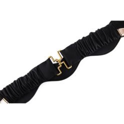Alternative view of Lady Stretch Elastic  Fashion Waist Belt for Dress with Interlocking Buckle