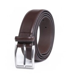 Dress Black Mens PU Leather Belt