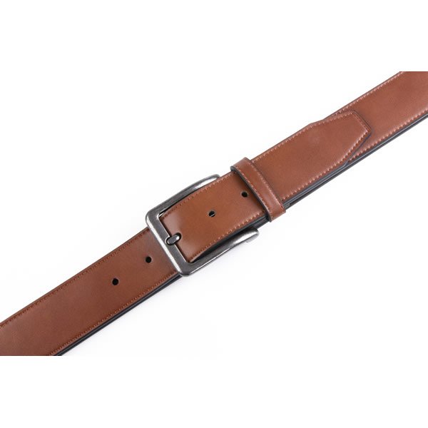 Causual Antique Black PU Leather Belt Men - Image 6