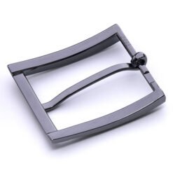 Alternative view of Gunmetal Mens Belts Buckle Black