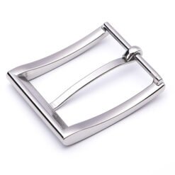 Alternative view of Zinc Alloy Silver Pin Buckle Belt Buckle