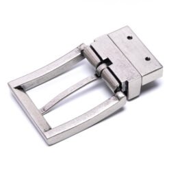 Alternative view of Casual Belt Reversible Antique Silver Belt Buckles