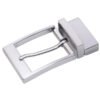 Mens Belts Zinc Alloy Silver Belt Buckles
