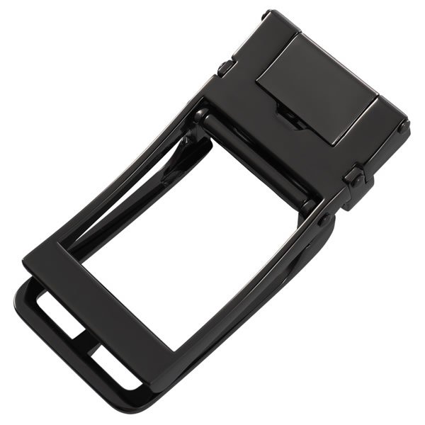 Black Ratchet Belt Buckle for Men - Image 5