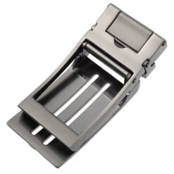Alternative view of Casual Dress Leather Belt Sliding Belt Buckle Mens