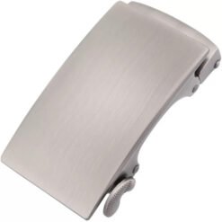 Mens Belts Gunmetal Ratchet Slide Belt Buckle Men Adjustable