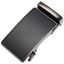 Mens Belts Gunmetal Ratchet Slide Belt Buckle for Men