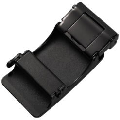 Alternative view of Dress Belt Adjustable Slide Belt Buckle Black