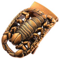 Cowboy Western Brass Belt Buckles Ratchet Automatic Slide Belt Buckle Big
